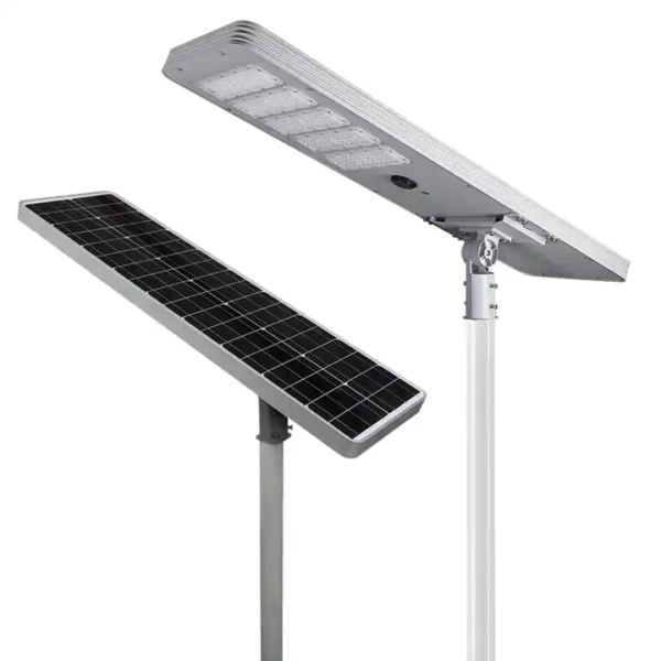 چراغ خورشیدی LED ضد آب IP66، بدنه آلیاژ آلومینیوم | 60W / 80W