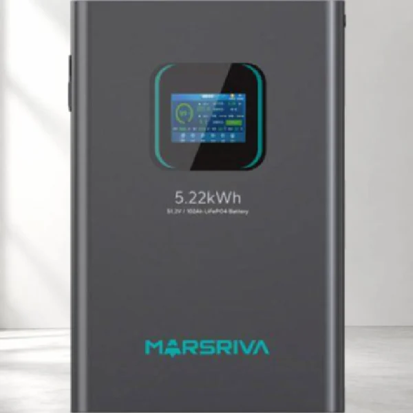 باتری لیتیوم 5KWh مدل MR-LFP48-100-WMD برند MARSRIVA